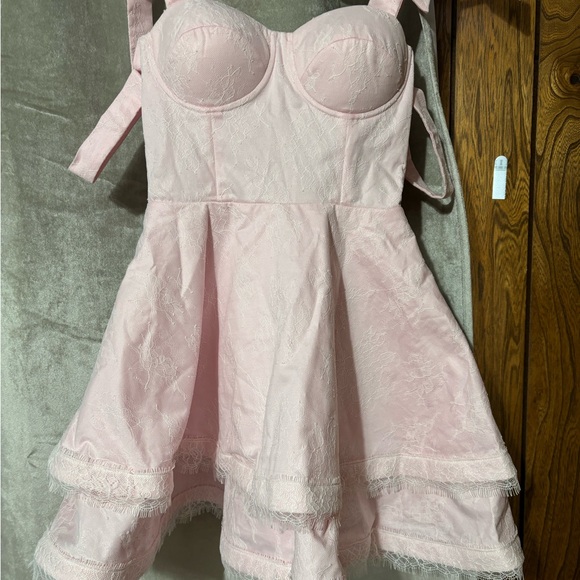 NWT ByEgreis Loise Pink Dress XS - Picture 6 of 15